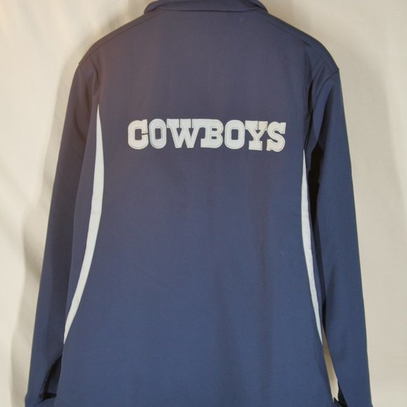 NFL Gameday DALLAS COWBOYS X-LARGE Full Zip Winter Coat Jacket XL EXCELLENT - Picture 4 of 10
